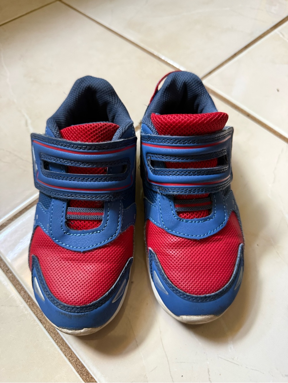 Athletic Works Red and Blue Kids Sneakers